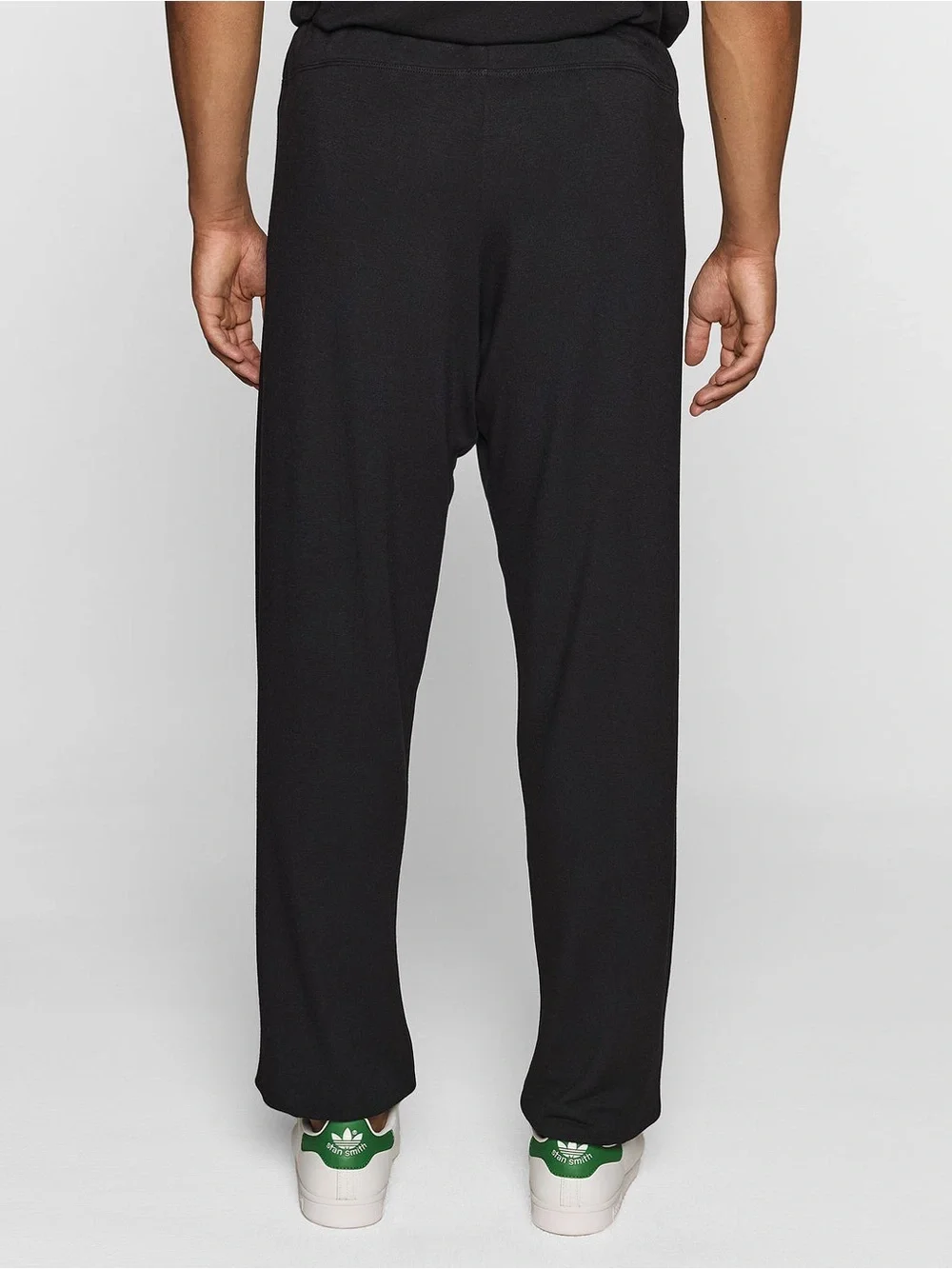 Bleusalt Men’s Classic Tencel Jogger Sweatpants Black XL Made in USA